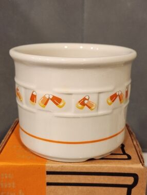 Longaberger Candy Corn Crock